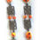 Thumbnail: Earrings Yellow-Red beads