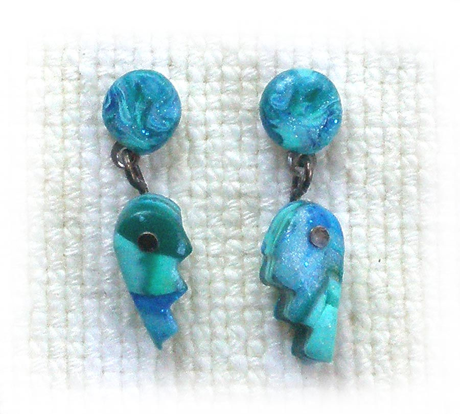 Blue tones with drops