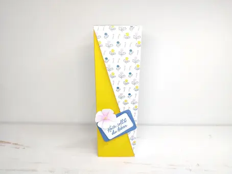 Dienstags-DIY Bastelidee: Raffinierte Sektverpackung