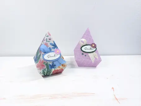 Dienstags-DIY Bastelidee: Pyramidenschachtel