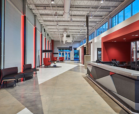 lobby of a performance hall