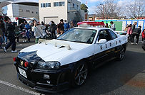 さたまトラックファミリーフェア パトカー