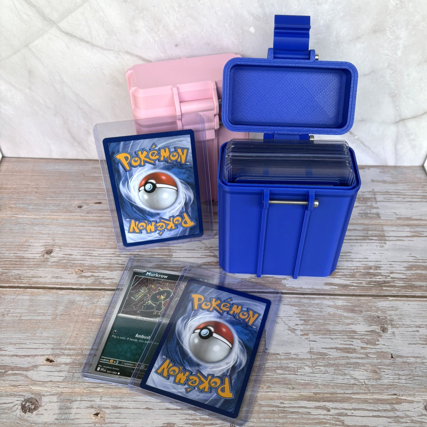 TCG Card Storage Box – Toploader – Secure Trading Card Case – Collector Organize