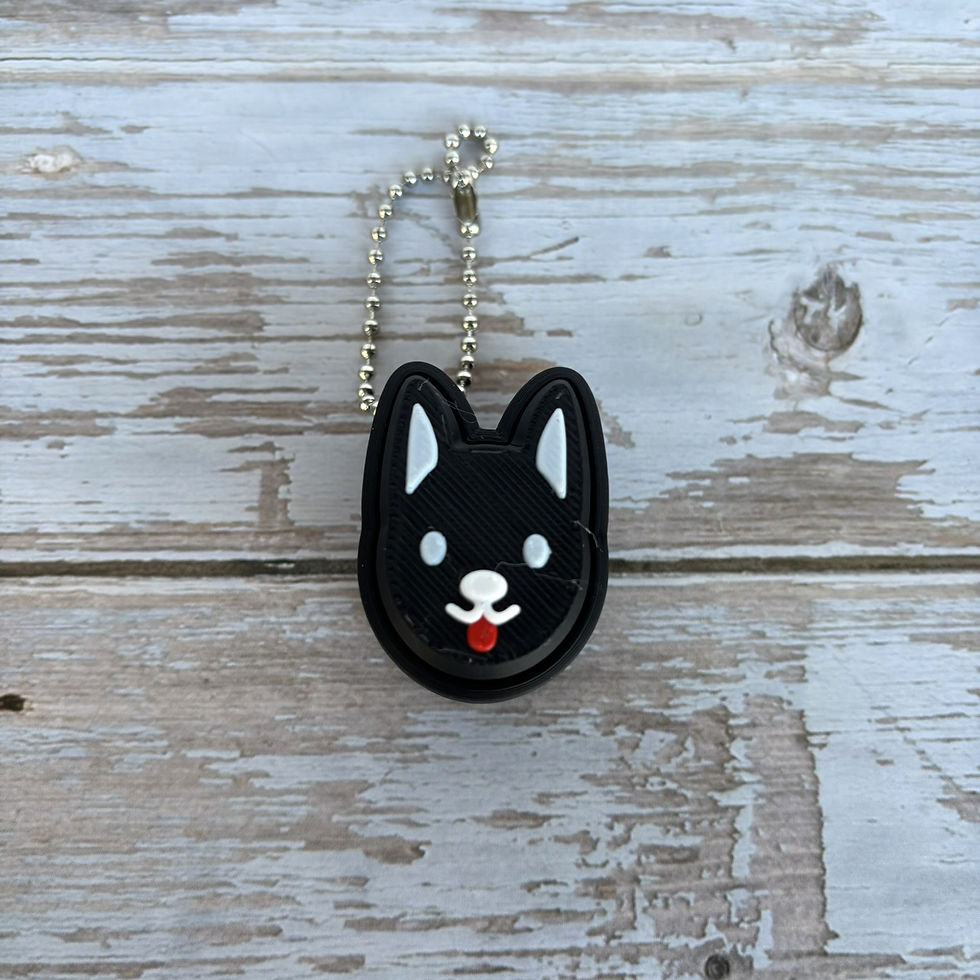 Thumbnail: Puppy Clickers Dog Fidget Clicker Keychains