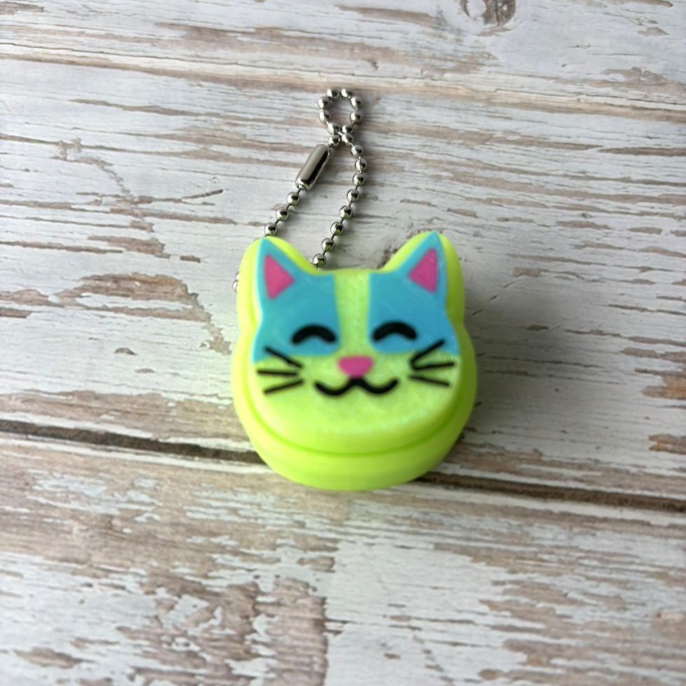 Thumbnail: Kitty Clickers Cat Fidget Clicker Keychains | 3D Printed