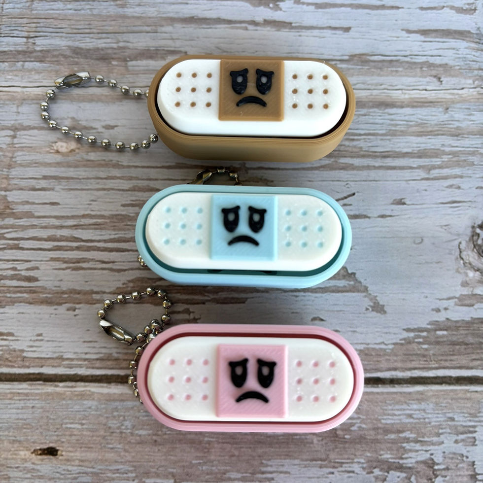 Thumbnail: Bandage First Aid Fidget Clicker Keychain