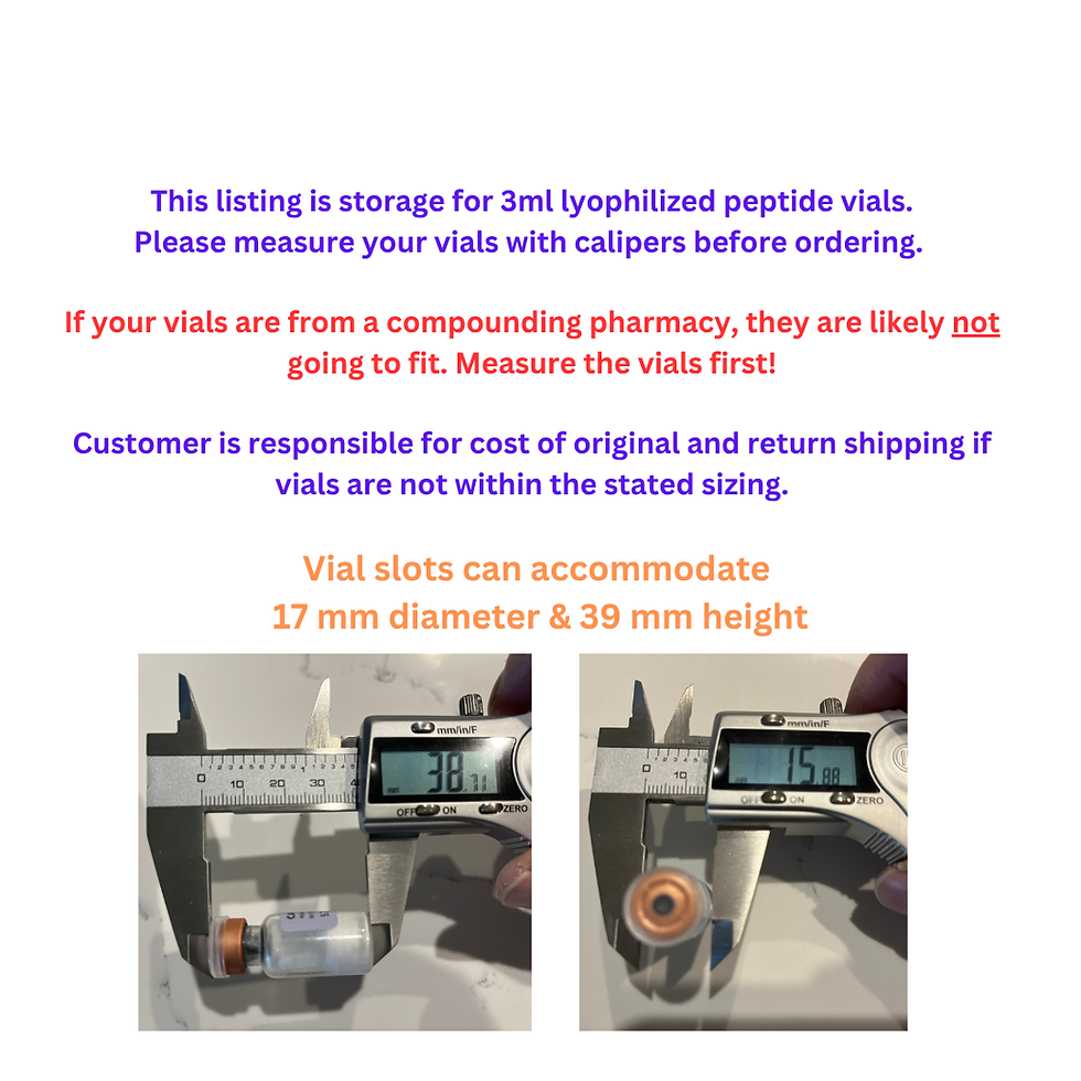 Thumbnail: PEPTOID TIN CAN 3ML VIALS OR PEN CARTRIDGES