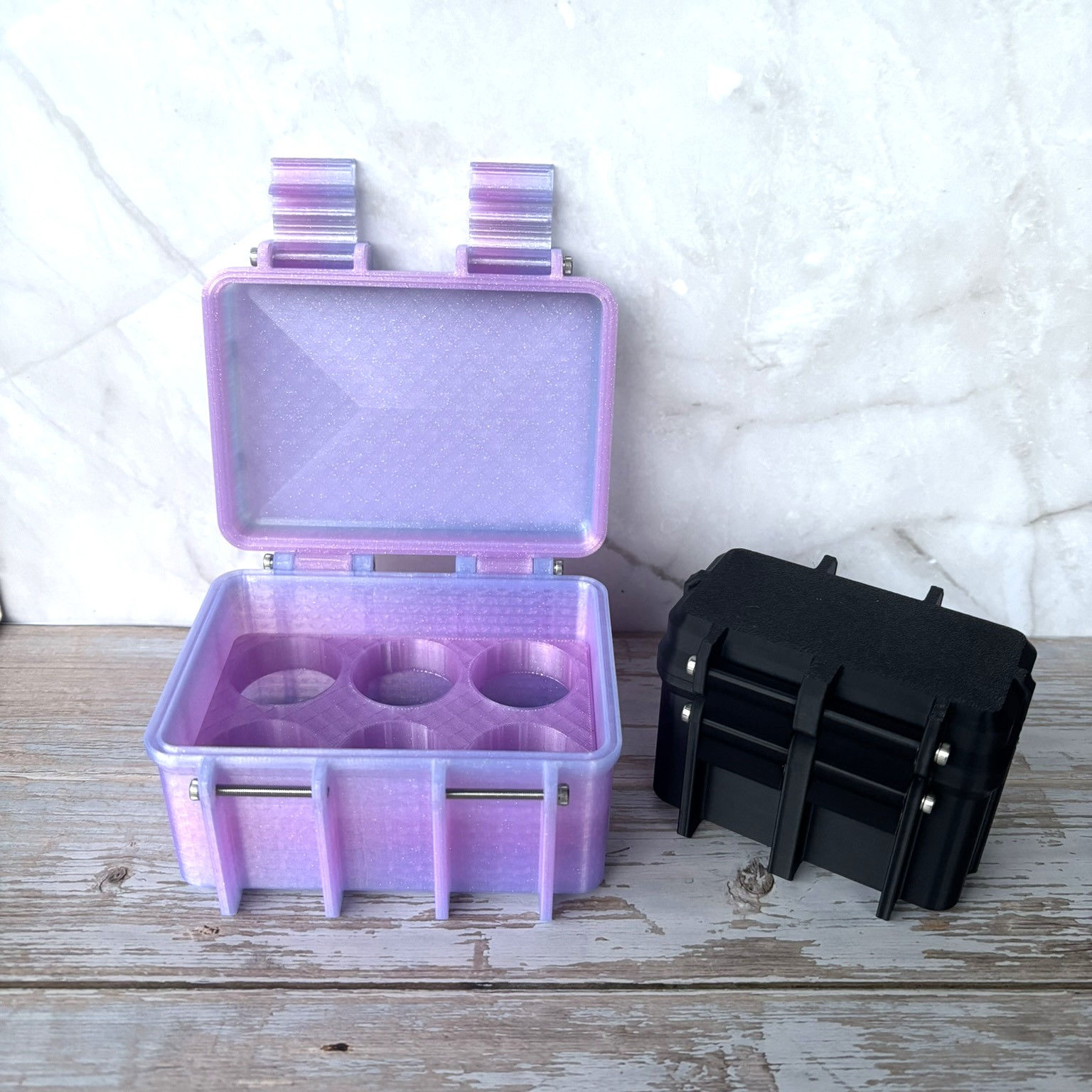 20ml Vial Box Storage holds 2 or 6 vials