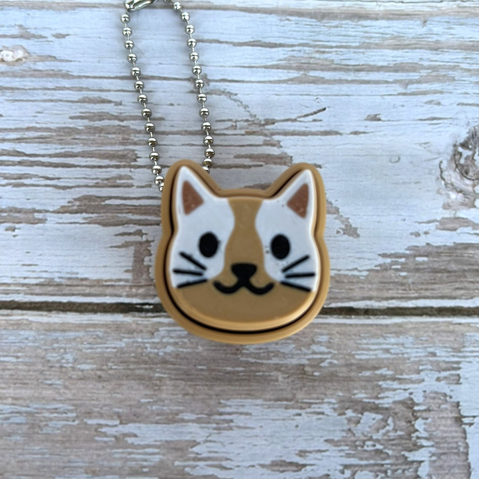 Thumbnail: Kitty Clickers Cat Fidget Clicker Keychains | 3D Printed