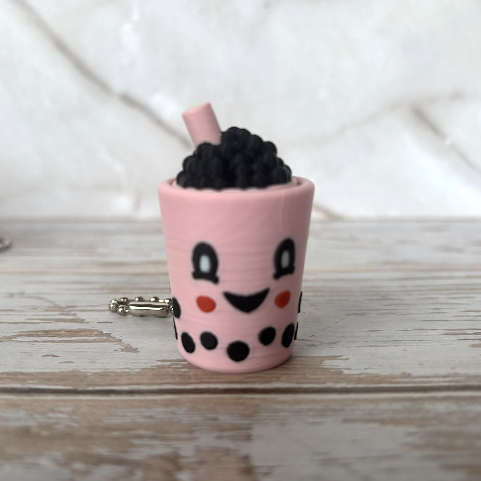 Thumbnail: Boba Tea Fidget Clicker Keychains