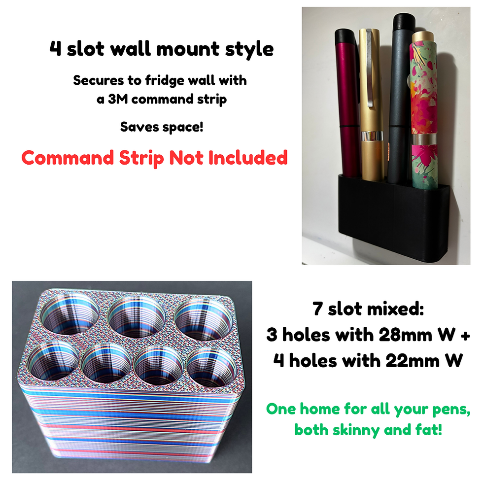 Thumbnail: Pen Holder (Single Colors) Injection Fridge Peptides Diabetes Insulin Pens