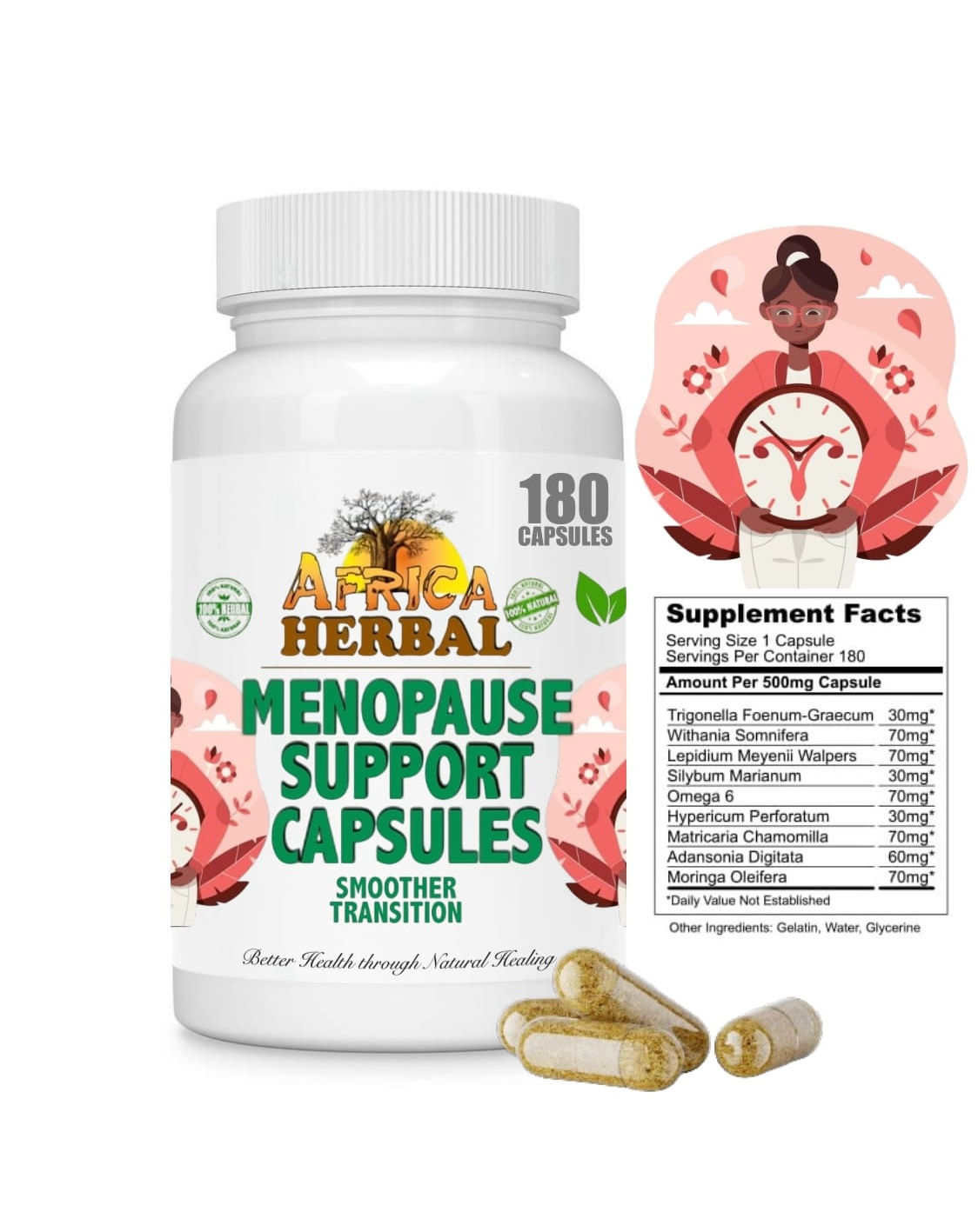 MENOPAUSE SUPPORT CAPSULES