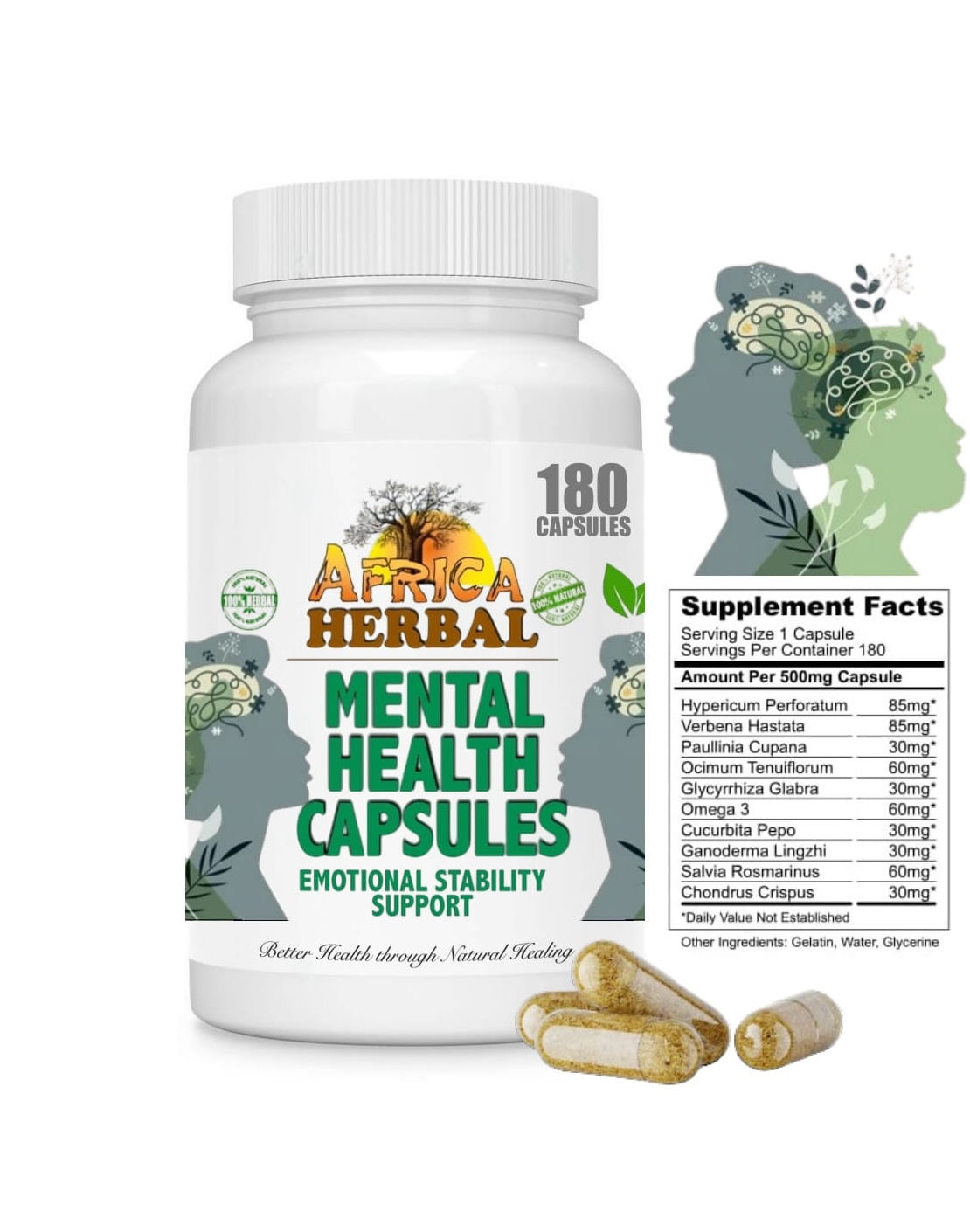 MENTAL HEALTH SUPPORT CAPSULES