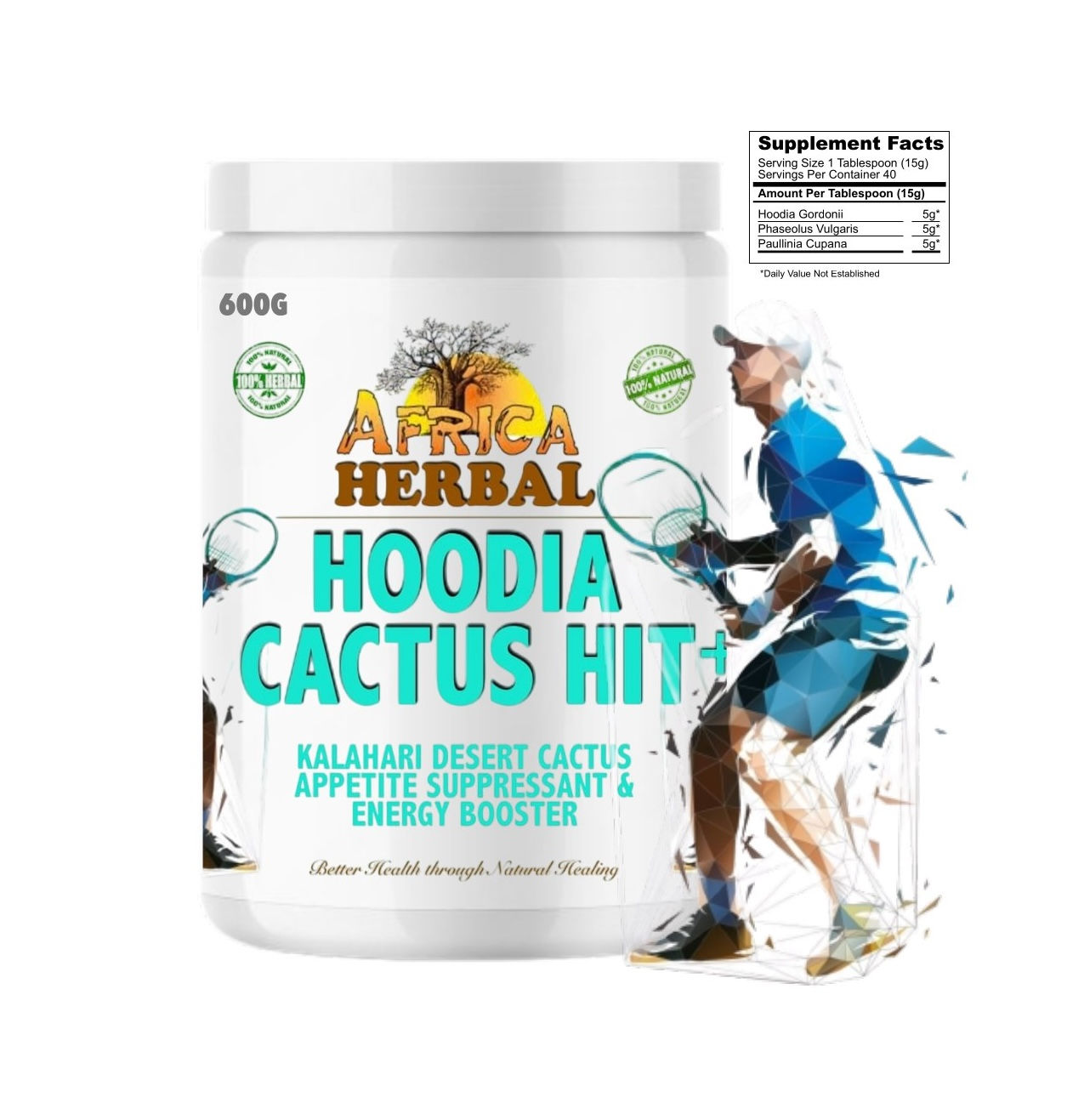 HOODIA CACTUS HIT+ SPORTS HEALTH FORMULA