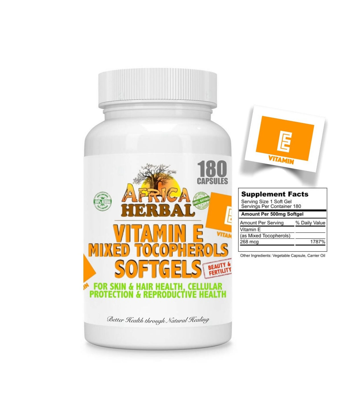 VITAMIN E (MIXED TOCOPHEROLS) SOFTGELS