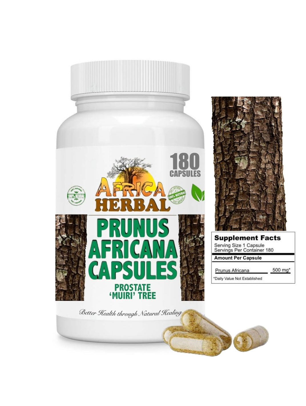 PRUNUS AFRICANA CAPSULES