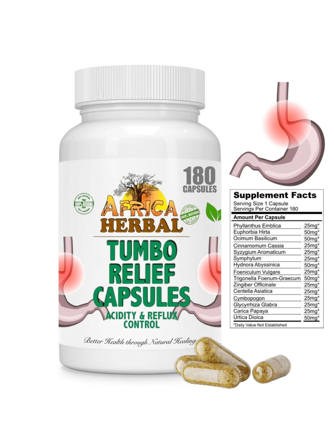 TUMBO RELIEF CAPSULES