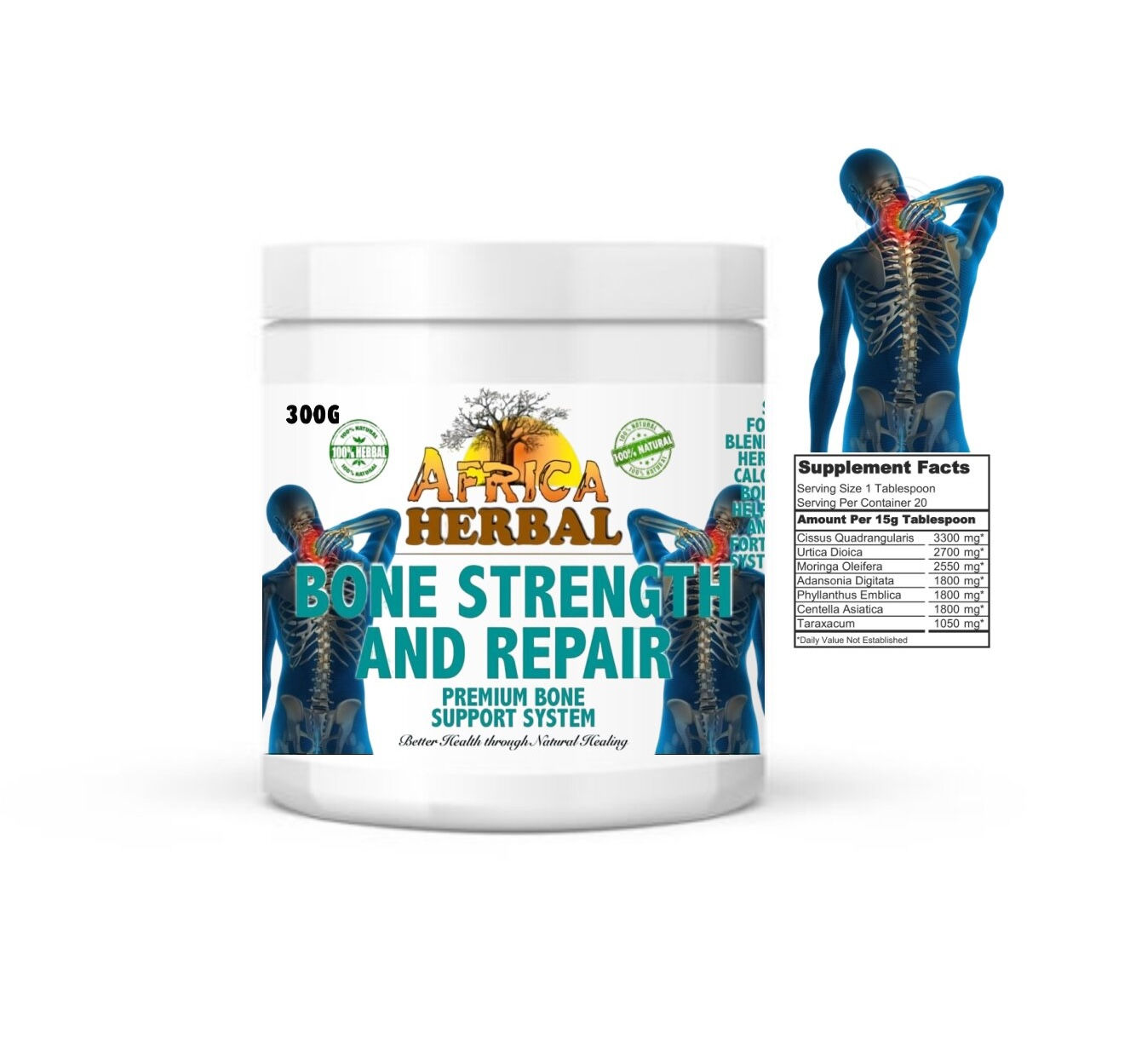 BONE STRENGTH & REPAIR FORMULA POWDER