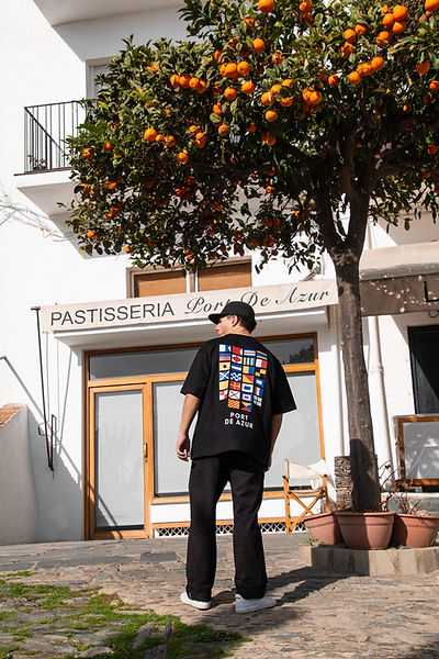 Port De Azur Alphabet Shirt