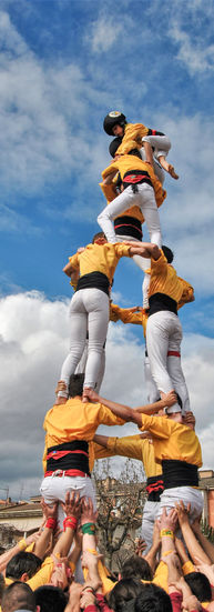 3 de 6 dels Castellers de Santpedor