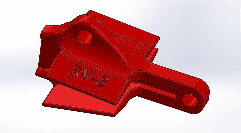 Thumbnail: Aileron Gust Lock RV-7,8,9,10,14