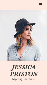 Kreative Künste website templates – Journalist - Lebenslauf