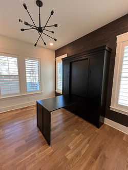 Murphy bed with table desk nashville