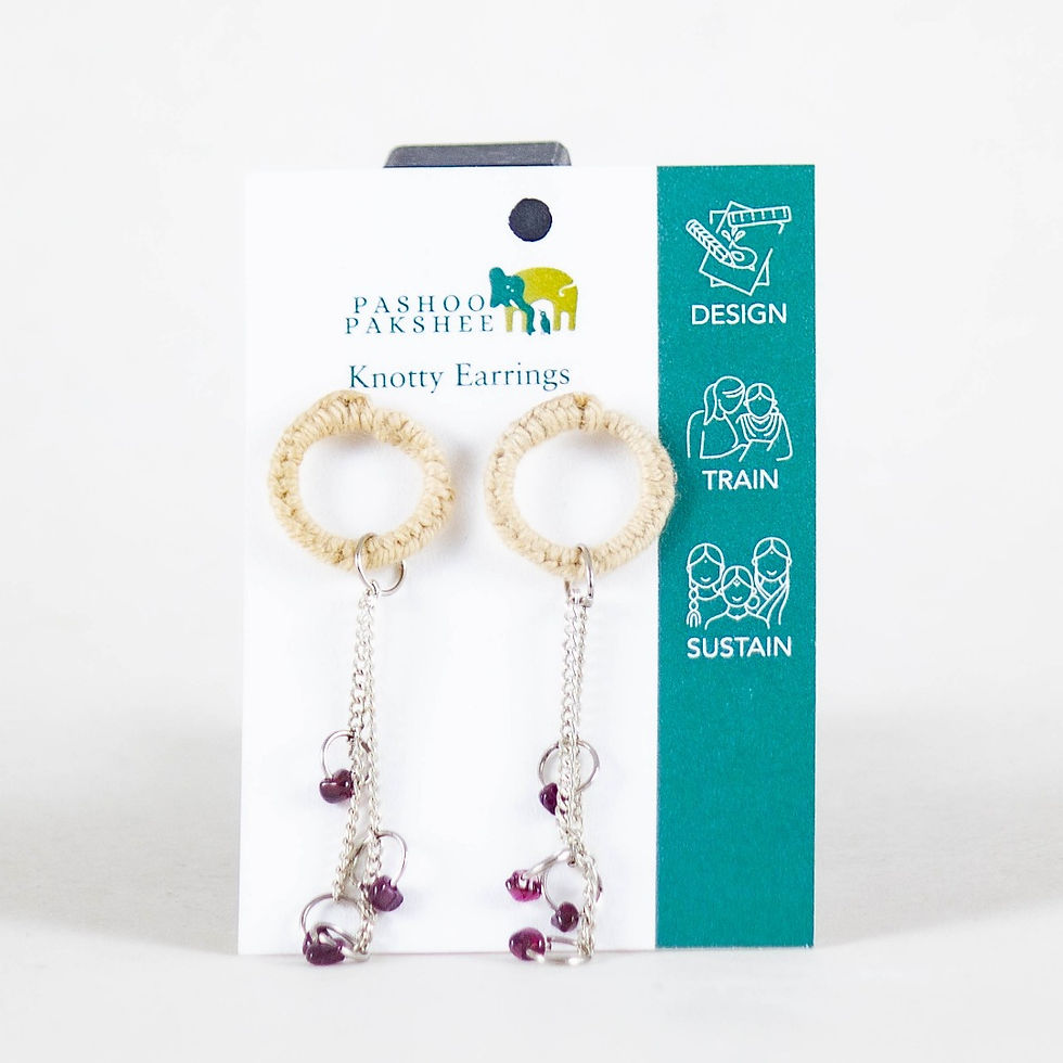 Thumbnail: Thread earring
