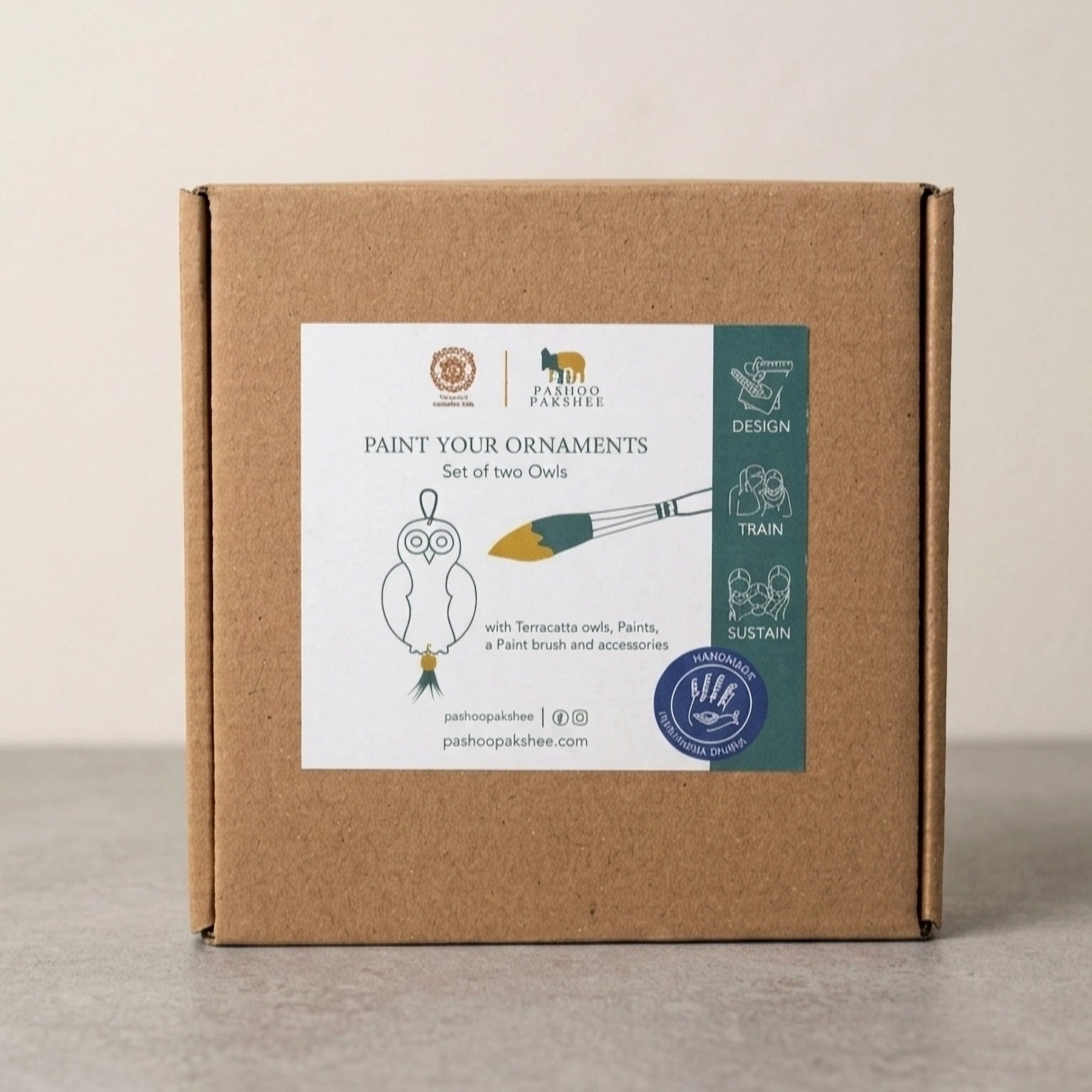Artwork Kit - Paint Your Owl Charms