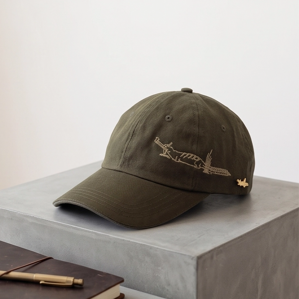Thumbnail: Embroidered Cap - Gharial