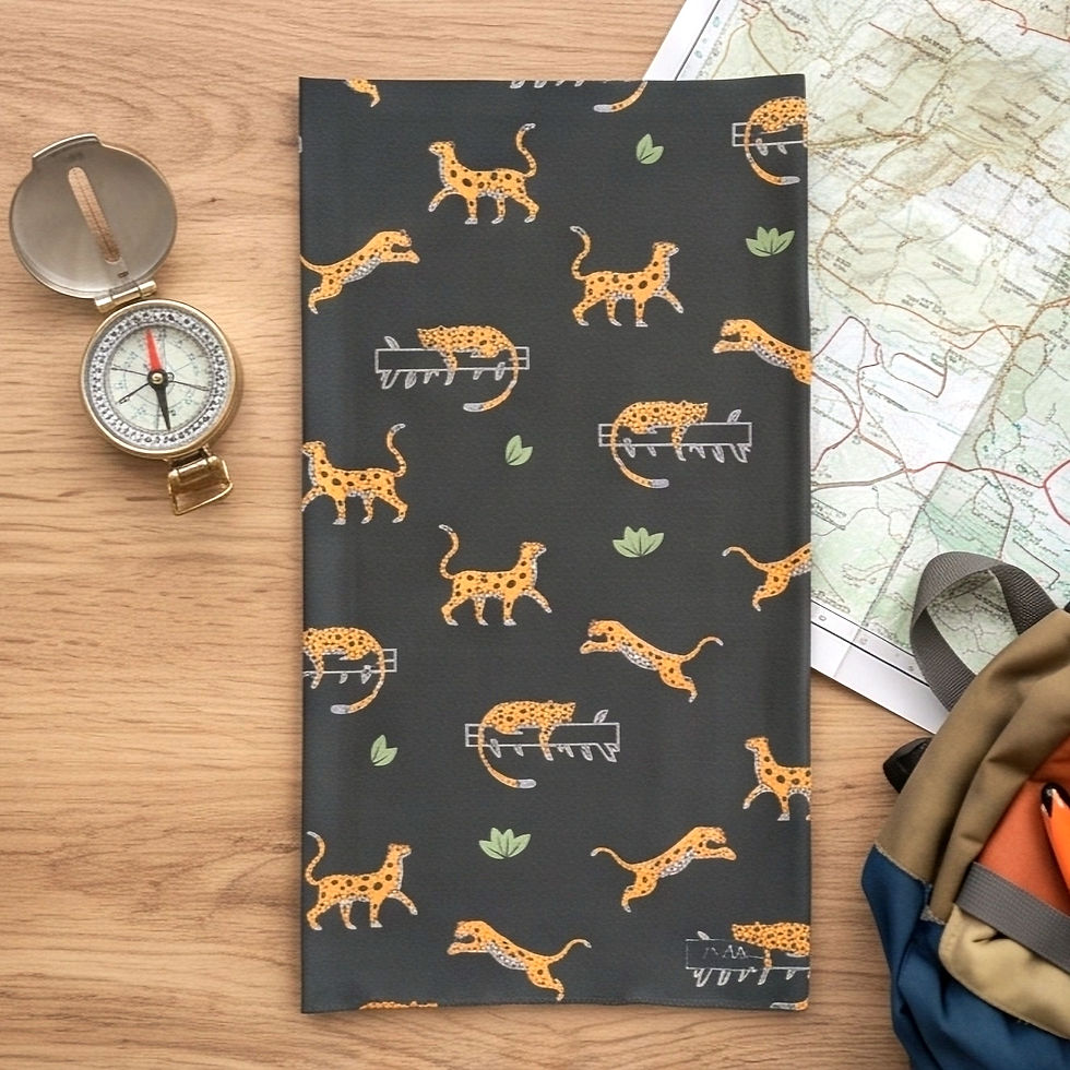 Thumbnail: Neck Gaiter - Leopard Landscape