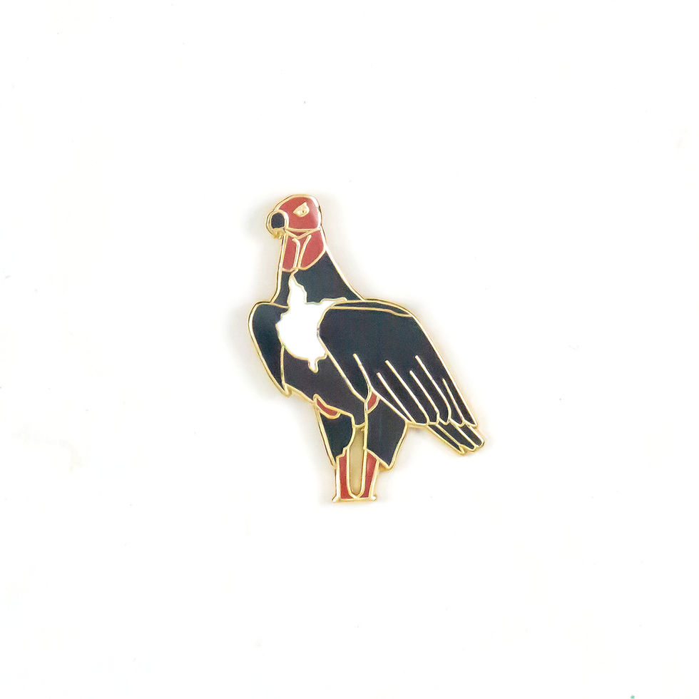 Thumbnail: Lapel Pin - Red Headed Vulture