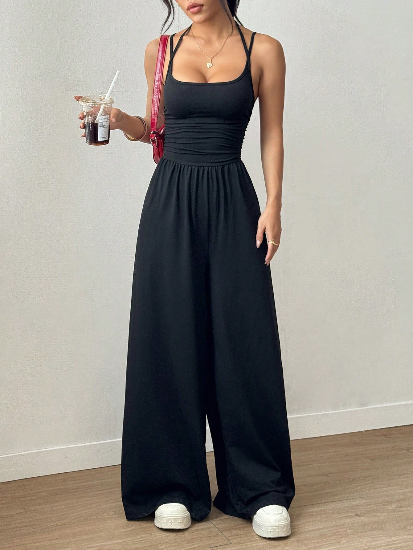 Aurelia Halter Jumpsuit