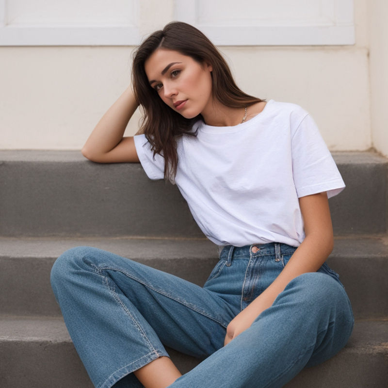 Thumbnail: Chloe Essential O-Neck Top