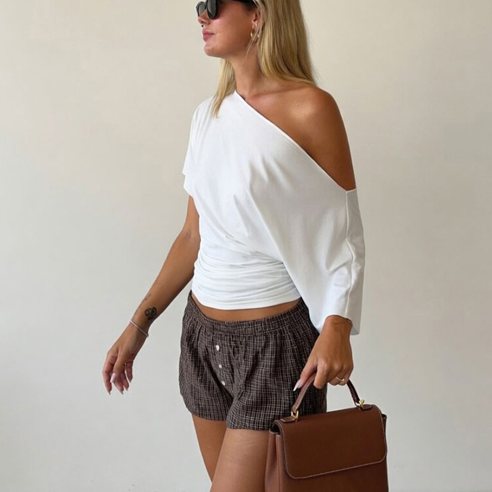 Thumbnail: Camille One-Shoulder Top