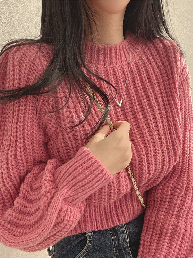 Thumbnail: Hazel Lantern Knit Sweater