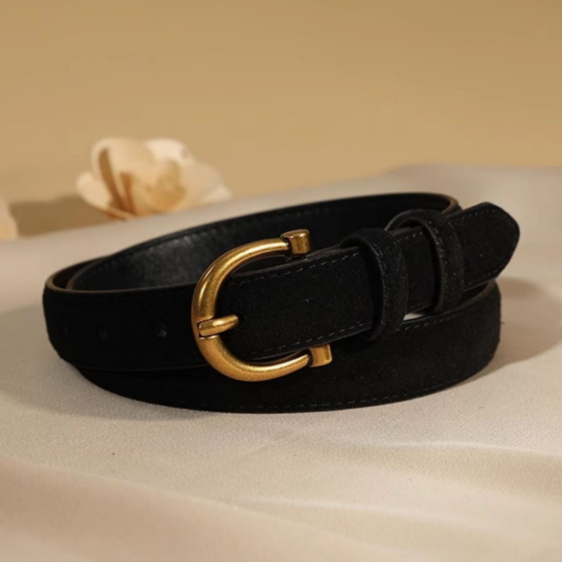 Thumbnail: Luxe Suede Leather Belt
