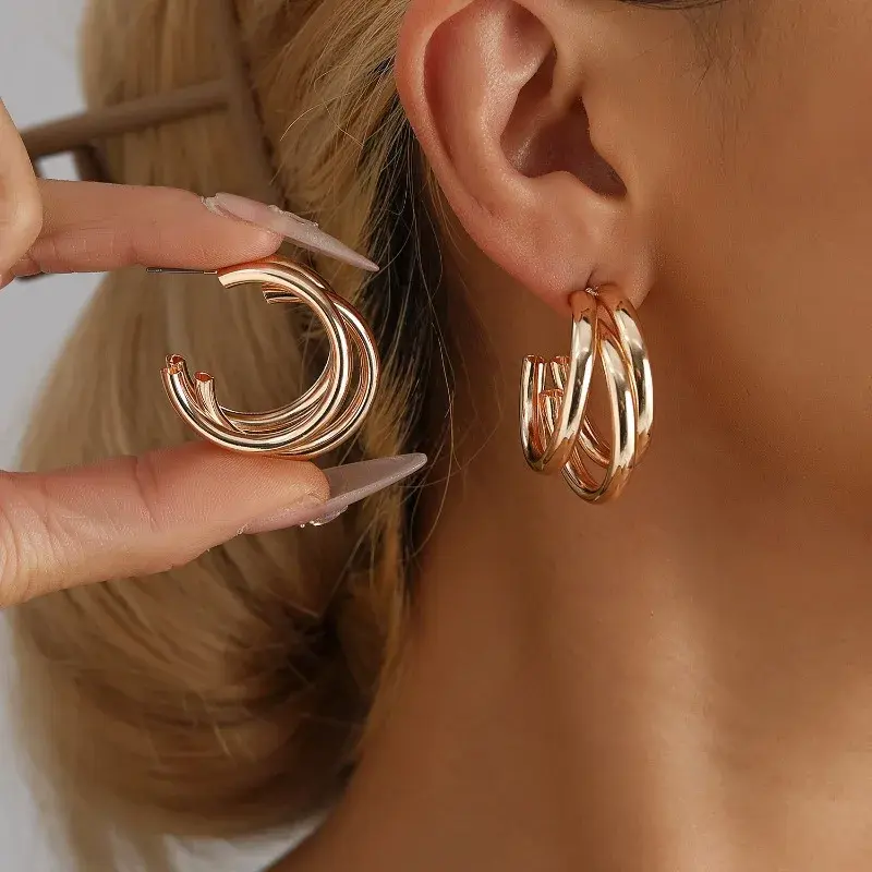 Thumbnail: Chunky Drop Earrings