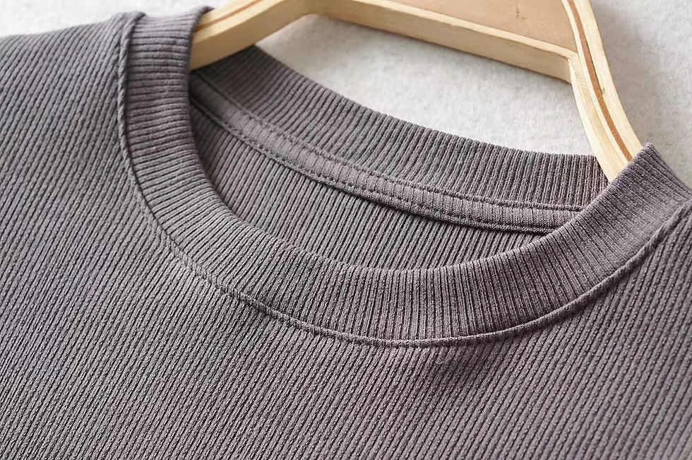 Thumbnail: Chloe Slim O-Neck Crop