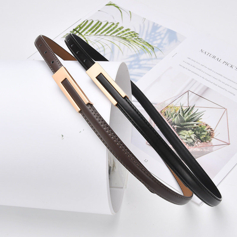 Thumbnail: Adjustable PU Leather Waist Belt