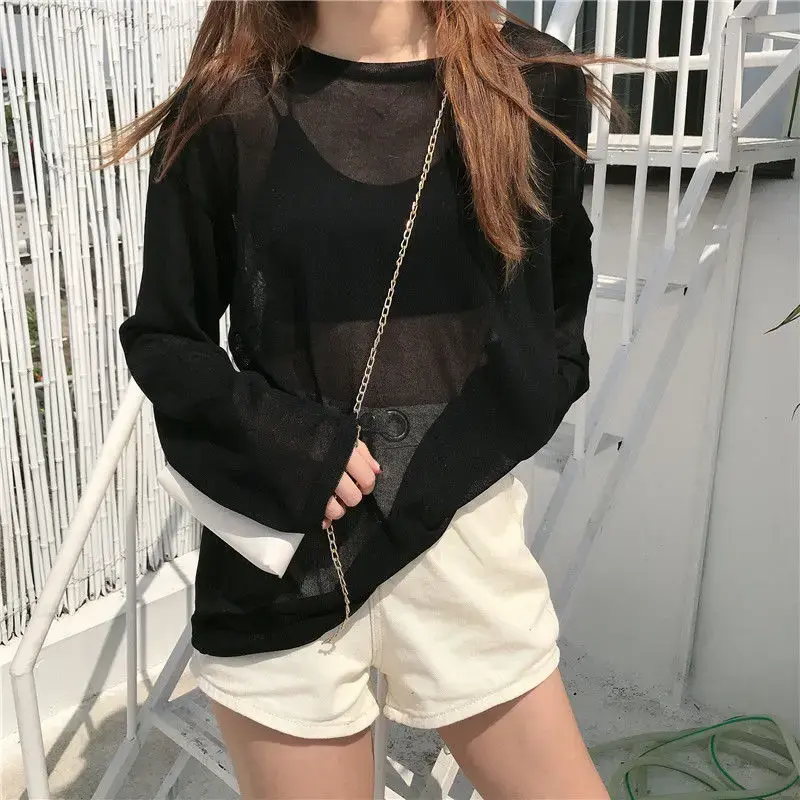 Thumbnail: Layla Sheer Long Sleeve Top