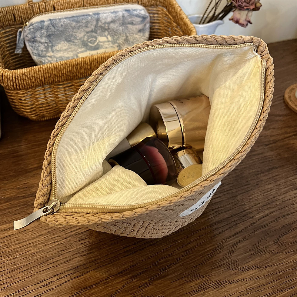 Thumbnail: Woven Makeup Pouch