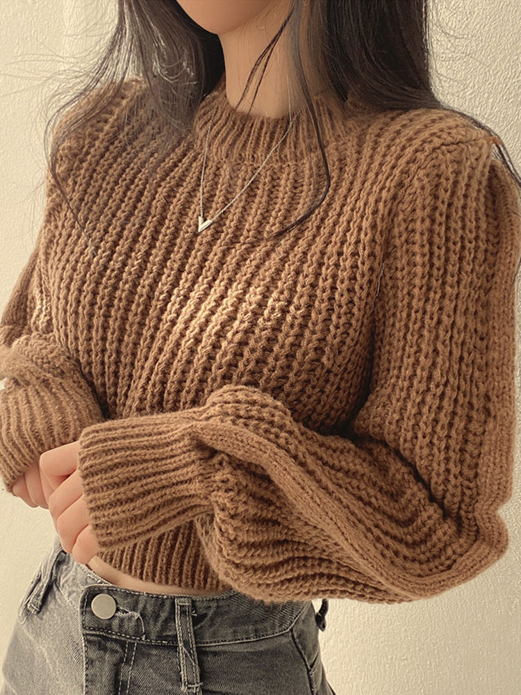 Thumbnail: Hazel Lantern Knit Sweater