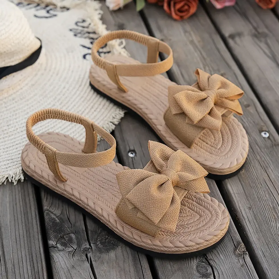 Thumbnail: Emma Beach Tie Slippers