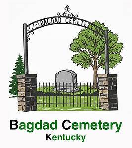 Bagdad Cemetery Kentucky Logo