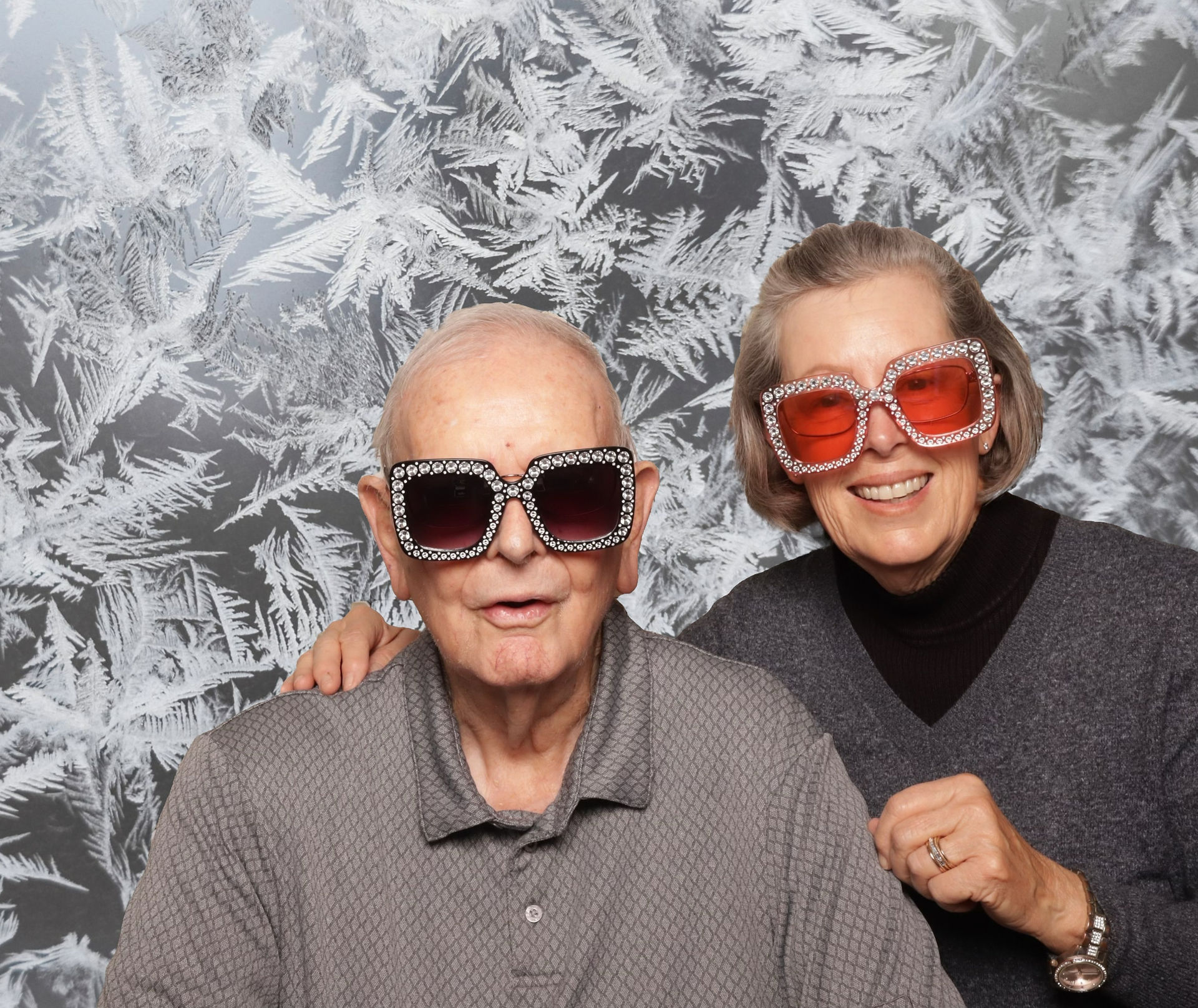 Turlock senior living family day with Melo Booth photo booth prints