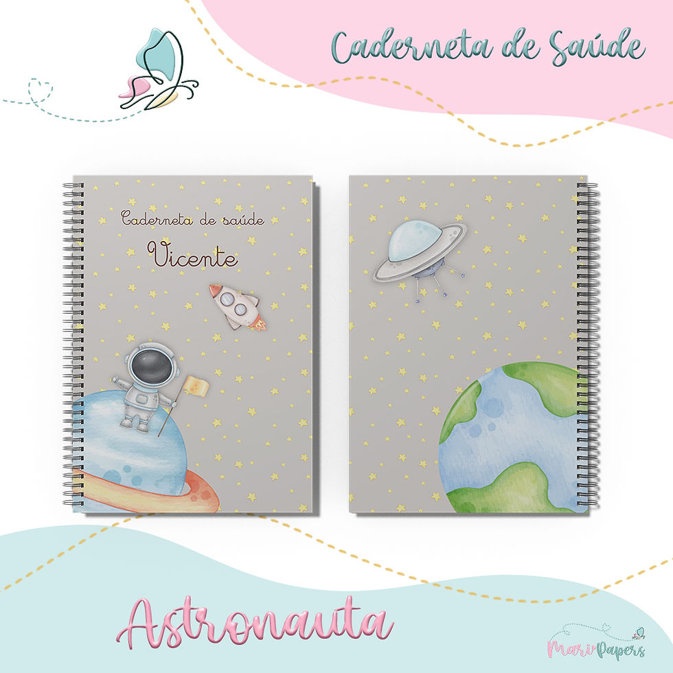 Caderneta - Astronauta