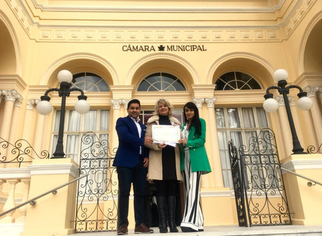 Vereadora Noemia Rocha presta homenagem ao Colégio Excelência por seus 10 anos de história