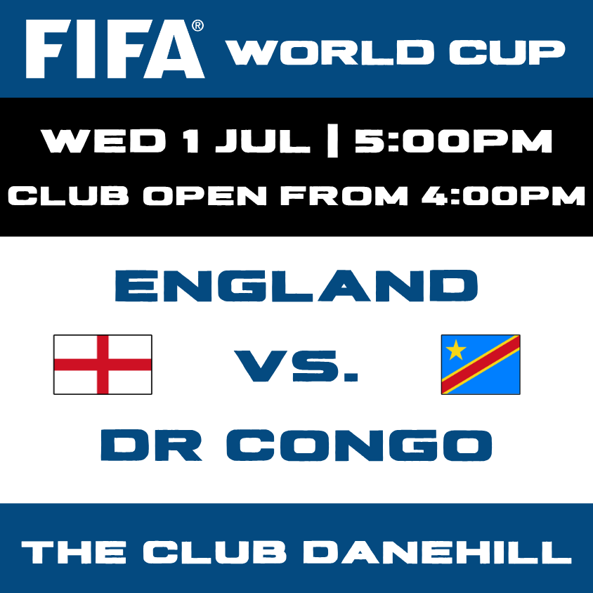 World Cup - England vs. DR Congo