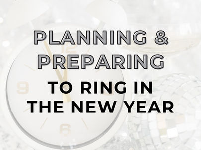 Preparing for a New Year! 🎊